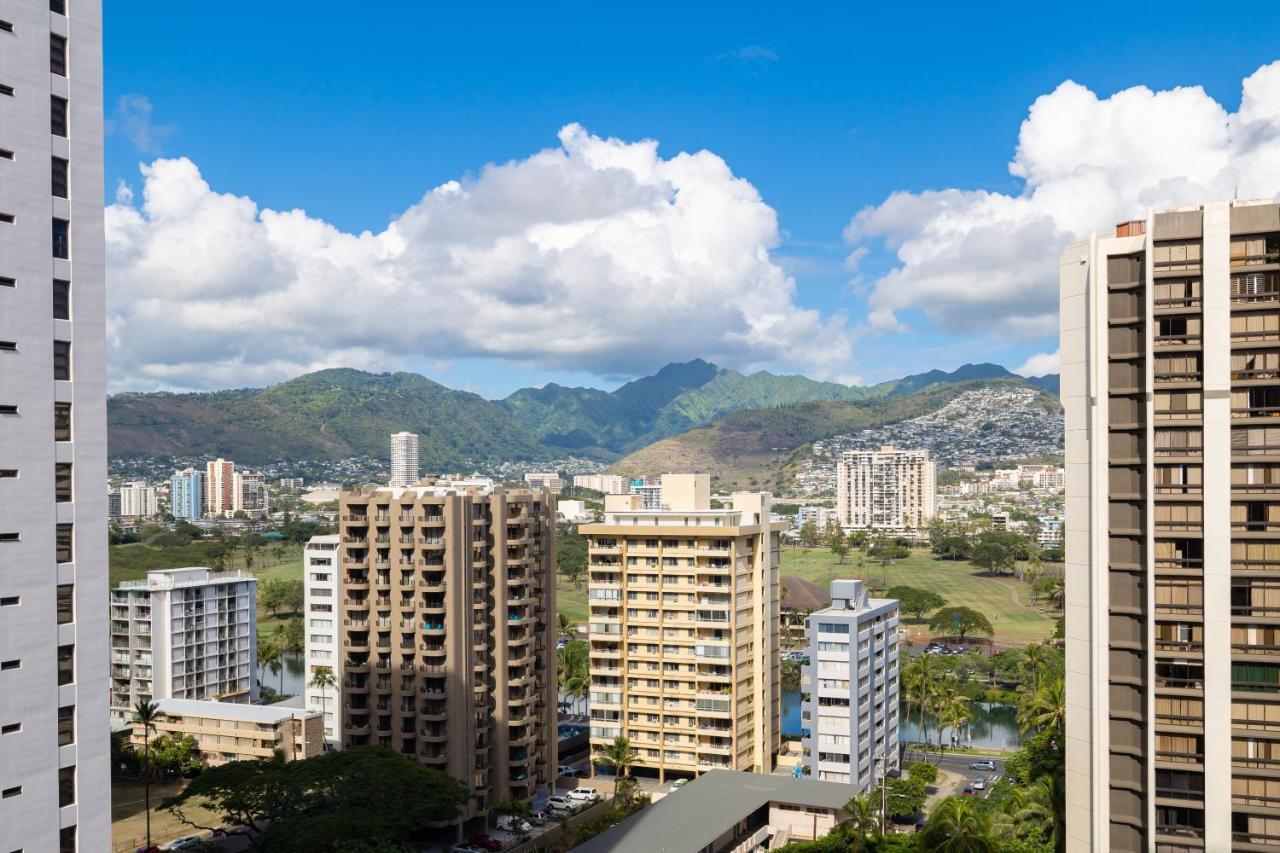 Beautiful Mountain View In Waikiki Sunset With Parking Διαμέρισμα Χονολουλού Εξωτερικό φωτογραφία
